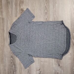 Lululemon Drysense Mesh Short Sleeve Heathered Black